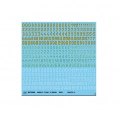 Decals for 1/72 German Turret Numbers