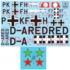 Decals for 1/72 Hungarian/Russian/German Dornier Do-215 B/Do-17 S