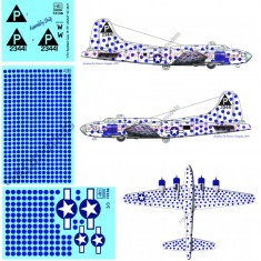 Decals for 1/72 USAF B-17F Spotted Cow "Assembly Ship"