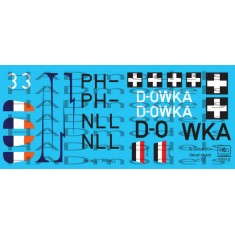 Decals for 1/72 Siebel Si 240 
