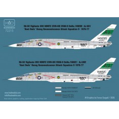 Decals for 1/72 RA-5C Vigilante 2 / USS Nimitz with Full Stencil