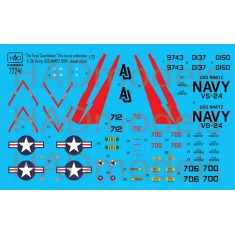 Decal for 1/72 S-3A Viking 'Final Countdown' Collection