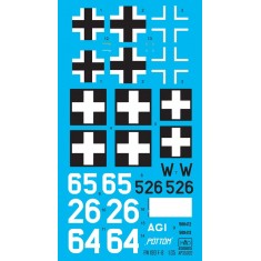 1/35 Focke-Wulf FW190 F-8 Decal Sheet