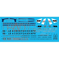 1/144 Tu-134/A/A-3 MALEV 70'-80' Years Dry-Water Decal sheet