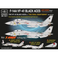 1/72 F-14A VF-41 Black Aces Decal Sheet