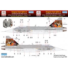 1/48 Jas-39 Gripen Tigermeet 2023 Hunaf Decal Sheet