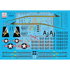 Decal for 1/72 EA-6B Prowler USS NIMITZ The Final Countdown