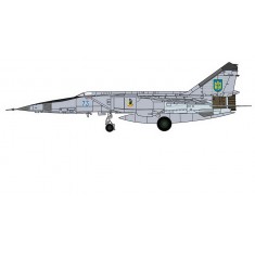 1/48 Modern Russian Mikoyan-25RBT Foxbat "World Foxbat" Jet Fighter