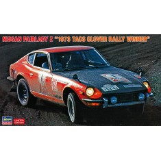 1/24 Japanese Rally Race Car Nissan Fairlady Z "1973 Tacs Clover Rally Winner"