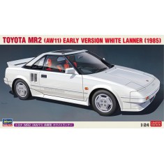 1/24 Toyota MR2 AW11 Early Version White Lanner Saloon Car