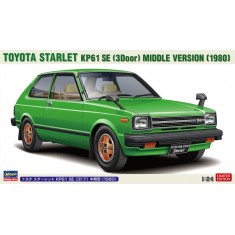 1/24 Toyota Starlet KP61 SE 3Door Middle Version 1980 Saloon Car