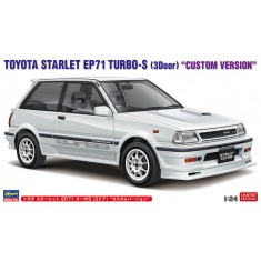 1/24 Toyota Starlet EP71 Turbo-S 3Door Custom Version Saloon Car