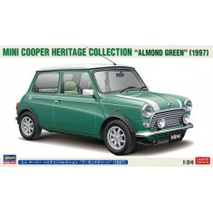 1/24 Mini Cooper Heritage Collection Almond Green 1997