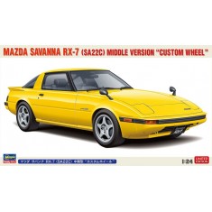 1/24 Mazda Savanna RX-7 SA22C Middle Version Custom Wheel