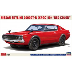 1/24 Nissan Skyline 2000GT-R KPGC110 Red Colour