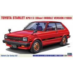 1/24 Toyota Starlet KP61 S 3-Door Middle Version 1980 [HC63]
