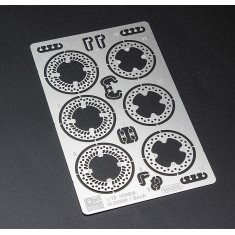 1/12 Etched Parts For Honda XLR250R XLR Baja
