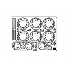 1/12 Etched Parts For Yamaha TZR250 3MA 1989