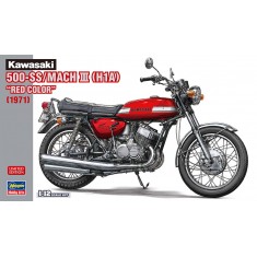1/12 Kawasaki 500-SS Mach III H1A Red Color Motorcycle