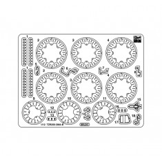 1/12 Etched Parts For Yamaha TZR250 3MA Late Model 1990