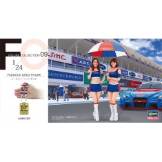 1/24 Paddock Girls Figure 2 Kits Height 73mm (FC09)