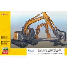1/35 Hitachi ASTACO NEO Double Arm Working Machine with Crusher/Cutter