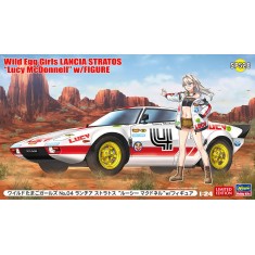 1/24 Wild Egg Girls No.04 Lancia Stratos ''Lucy McDonnell'' with Figure
