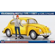 1/24 Volkswagen Beetle Type 1 (1967) with Girl's Figure [SP620]