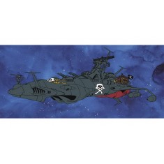 1/1500 Space Pirate Battleship Arcadia Second Ship (Phantom Death Shadow Conversion)