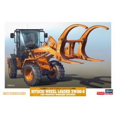 1/35 Hitachi Wheel Loader ZW100-6 Log Grapple Working Machine