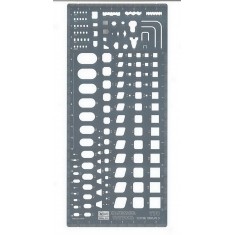 [TP8] Cutting Template D (rectangular ruler, 90 x 200mm)