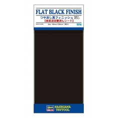 (TF4) Adhesive Detail & Marking Sheet - Flat Black Finish (90mm x 200mm)