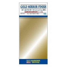 (TF5) Adhesive Detail & Marking Sheet - Gold Mirror Finish (90mm x 200mm)