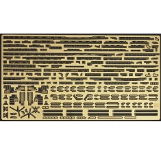 1/350 IJN Aircraft Carrier Akagi Detail Up Etching Parts Basic A
