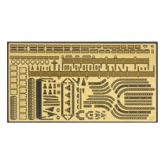 1/350 IJN Aircraft Carrier Akagi Detail Up Etching Parts Basic B