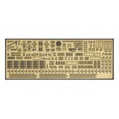 1/350 IJN Aircraft Carrier Akagi Detail Up Etching Parts Basic C
