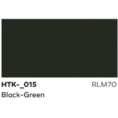 Acrylic Paint for Airbrush - Black-Green #RLM70 (17ml)