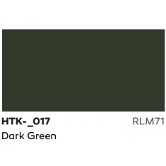Acrylic Paint for Airbrush - Dark Green #RLM71 (17ml)