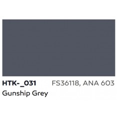 Acrylic Paint for Airbrush - Gunship Grey #FS36118 ANA 603 (17ml)