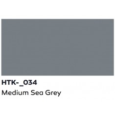 Acrylic Paint for Airbrush - Medium Sea Grey (17ml)