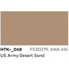 Acrylic Paint for Airbrush - US Army Desert Sand #FS30279 ANA 616 (17ml)