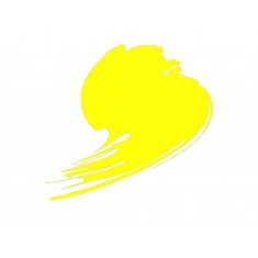 Acrylic Paint for Airbrush - Luminous Yellow (RAL 1026) 17ml