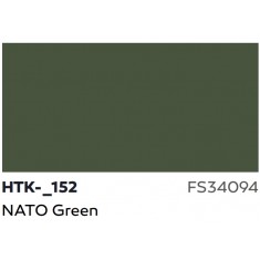 Acrylic Paint for Airbrush - NATO Green #FS34094 (17ml)