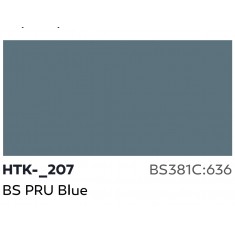 Acrylic Paint for Airbrush - BS PRU Blue #BS381C:636 (17ml)
