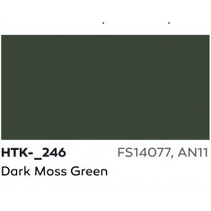 Acrylic Paint for Airbrush - Dark Moss Green #FS14077 AN11 (17ml)