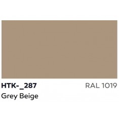Acrylic Paint for Airbrush - Grey Beige #RAL 1019 (17ml)