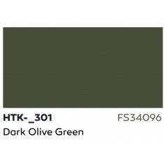 Acrylic Paint for Airbrush - Dark Olive Green #FS34096 (17ml)