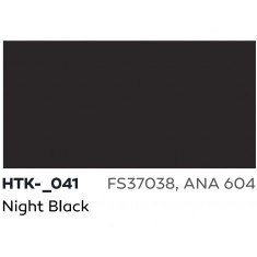 Acrylic Paint for Brush - Night Black #FS37038 ANA 604 (17ml)