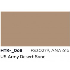 Acrylic Paint for Brush - US Army Desert Sand #FS30279 ANA 616 (17ml)