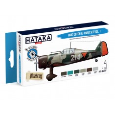 Acrylic Paint for Brush - WWII Dutch AF Vol. 1 (17ml x6)